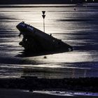 Das Wrack der UWE Falkenstein - Blankenese