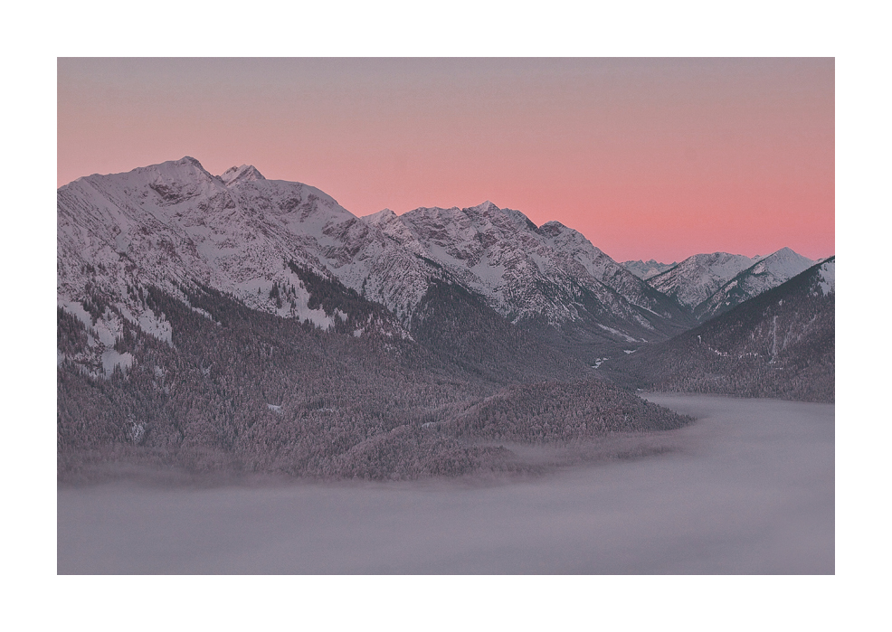 Das wunderschöne Lindertal in den Ammergauer Alpen.