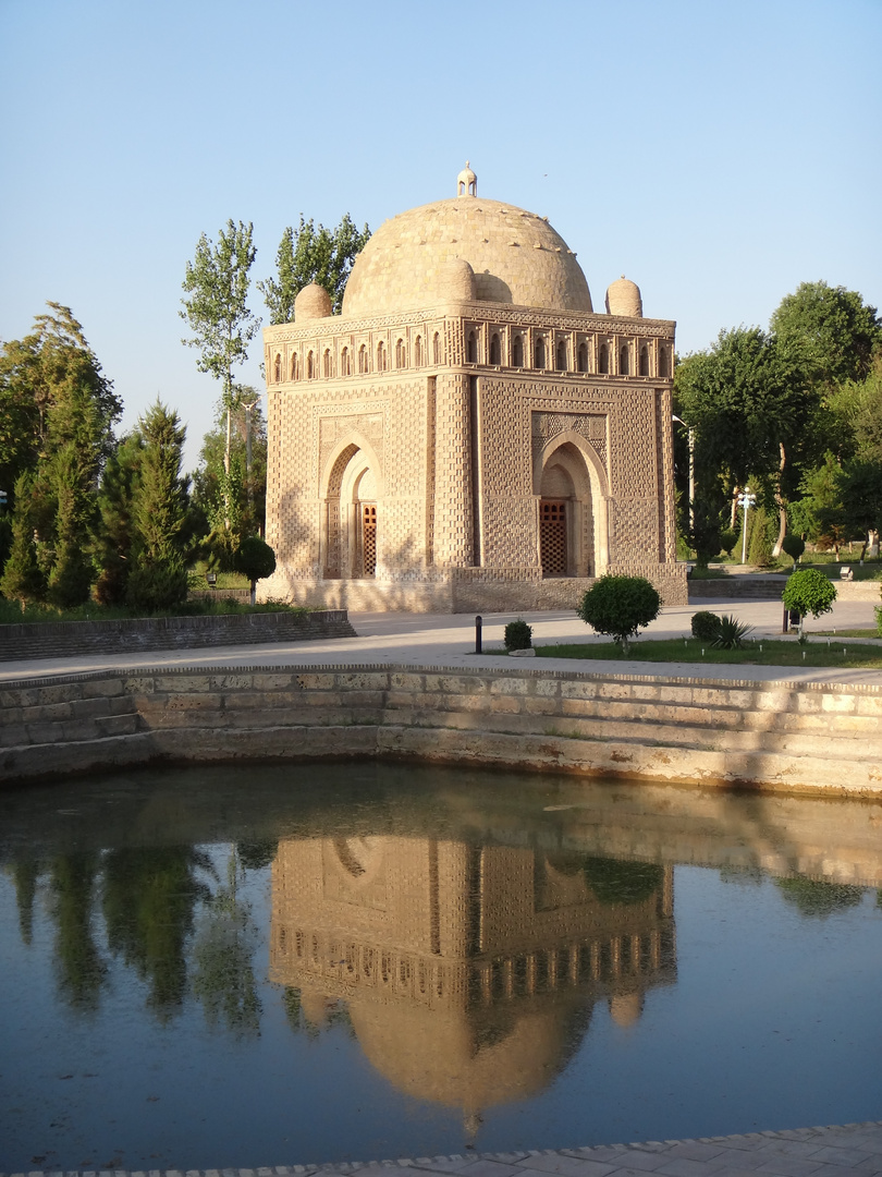 Das wunderschöne Samonidenmausoleum in Buchara