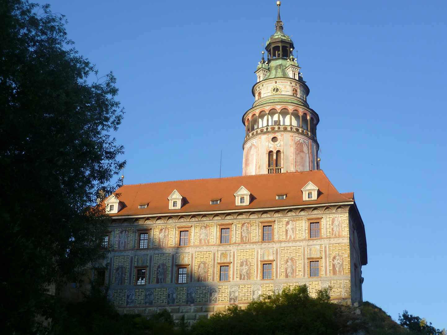 Das wunderschöne Schloss von Cesky Krumlov