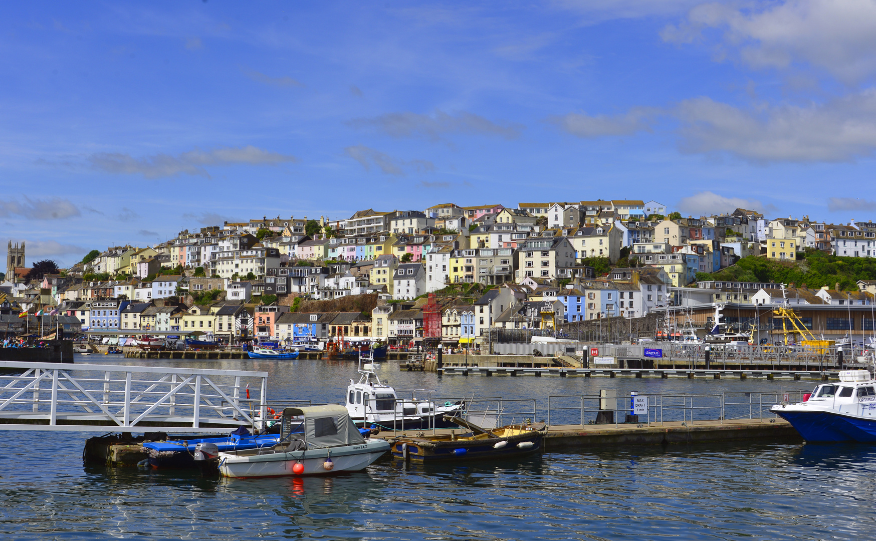 Das wundervolle Farbspiel in Brixham