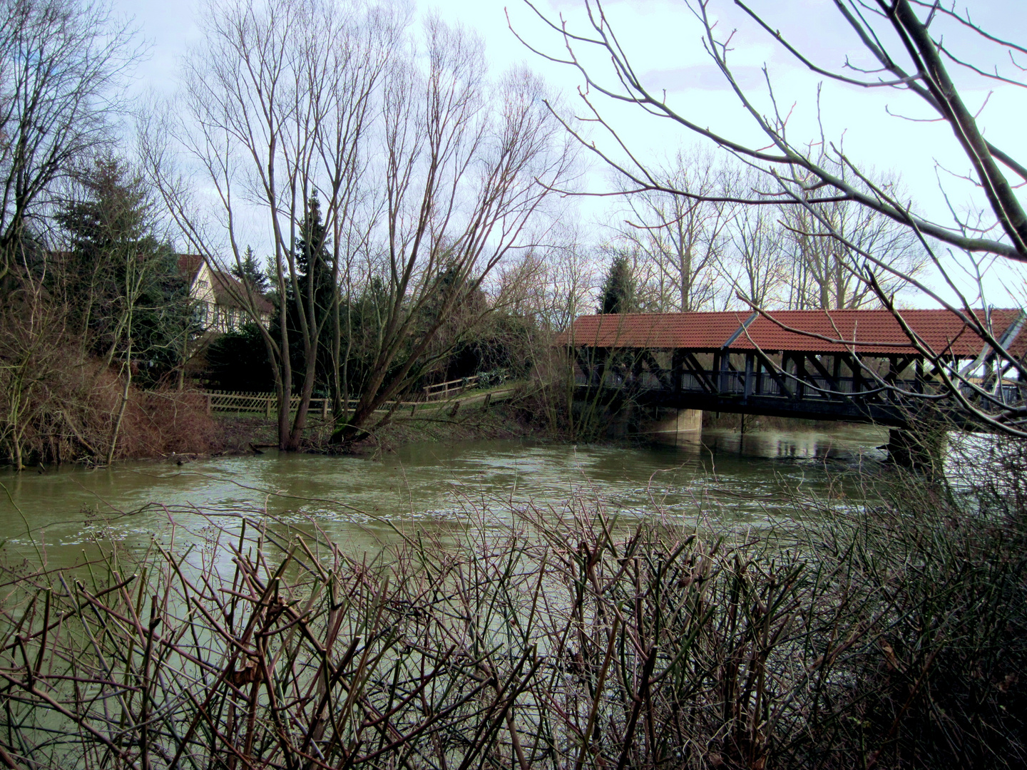 Das wurden kleine Flüßchen zu reißenden Strömen