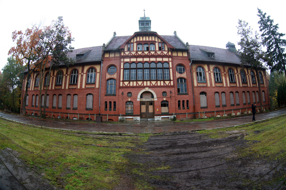 das Zentral-Badehaus von Beelitz