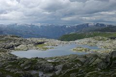 Das Ziel die Trolltunga ist fast erreicht