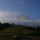 Das Ziel unserer Tour - noch vom Nebel umhüllt