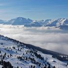 Das Zillertal unter Wolken