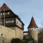 Das Zollernschloss mit dem Wasserturm