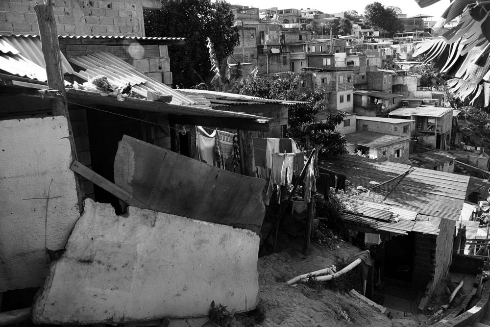 Das "zu Hause " der Kinder der Favela