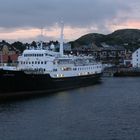 Das zweitälteste Schiff der Hurtigroutenflotte die MS Lofoten