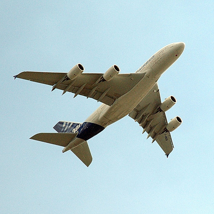 Das zweite A 380-Foto...