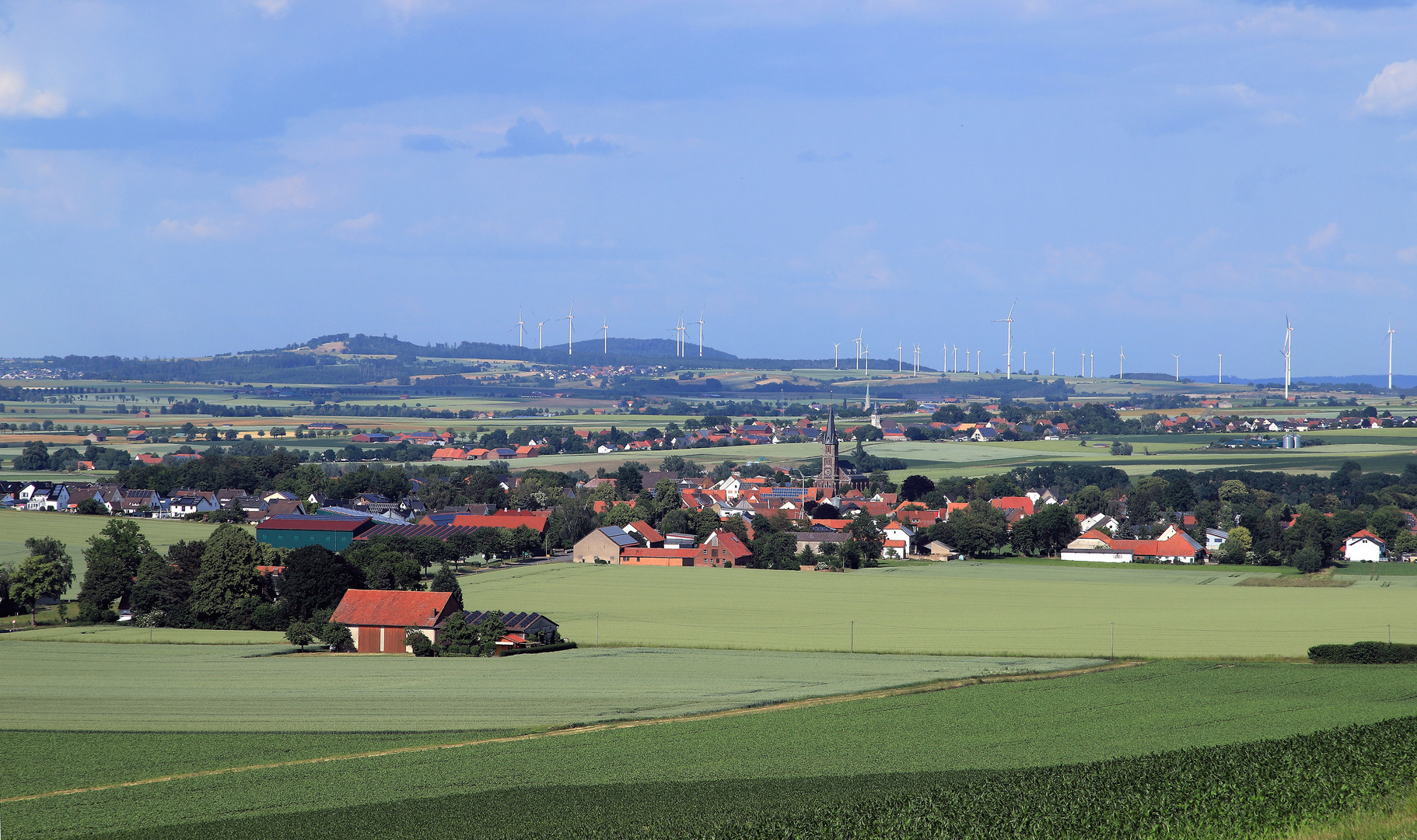 Daseburg am Desenberg in der Warburger Börde