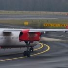 Dash 8 Q400 in Düsseldorf