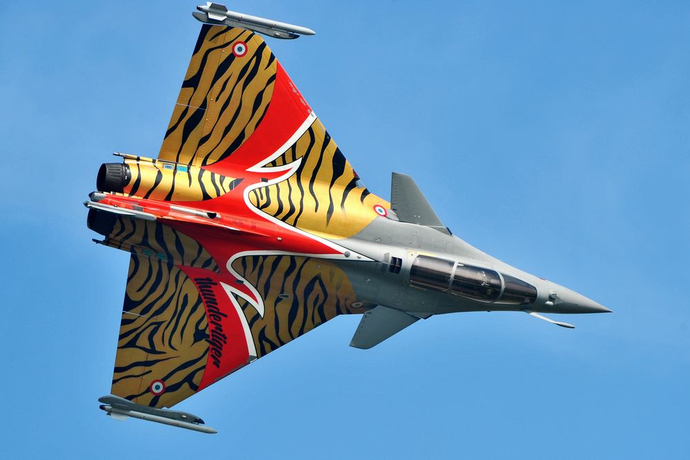 Dassault Rafale «Thundertiger» im Fotodisplay