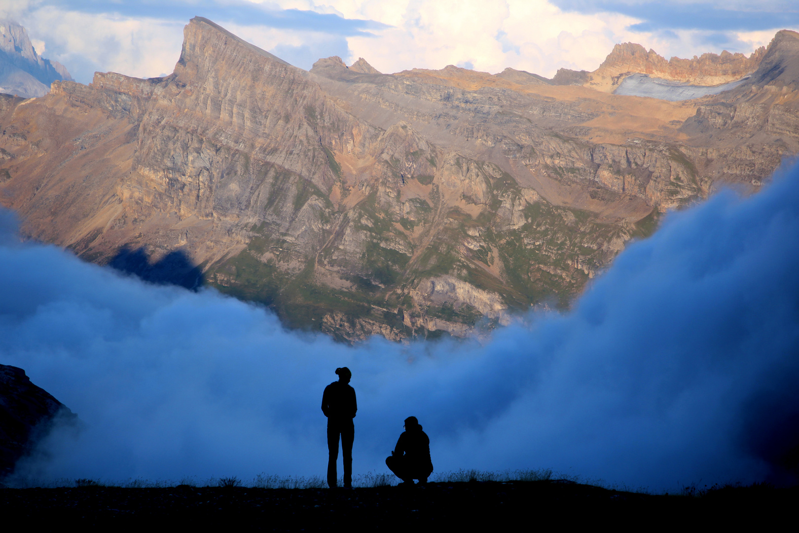 Date über den Wolken 