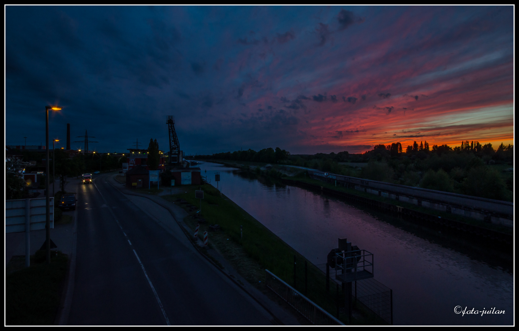 Dattel-Hamm-Kanal an der Hafenstr.