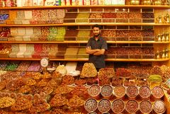 Dattelladen in der Altstadt von Jeddah