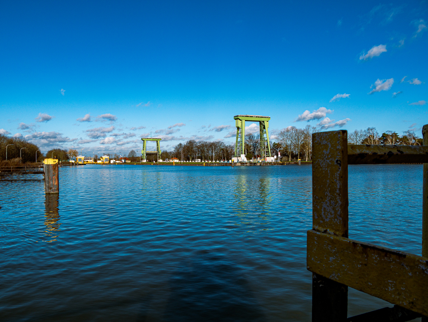 Dattelner Schleuse am Kanalkreuz