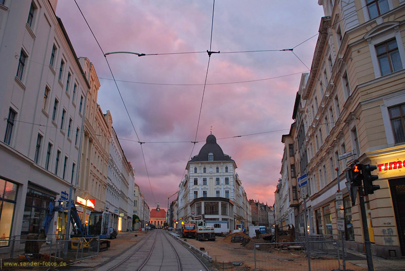 Dauerbaustelle Berliner Straße