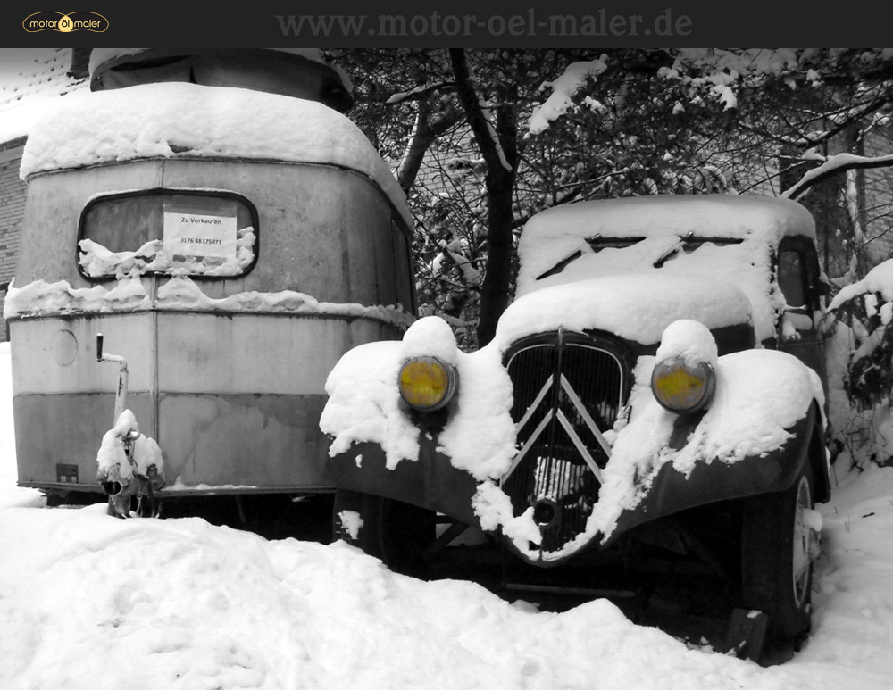 Dauercamper (reloaded) – CITROËN 11 CV zu verkaufen