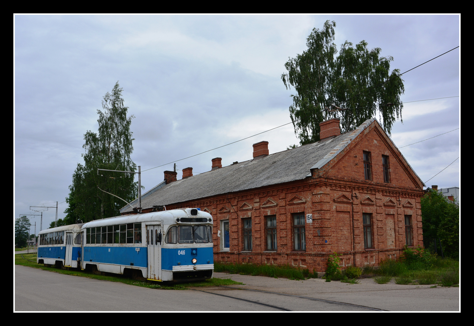 Daugavpils (Lettland) – Russische Straßenbahnatmosphäre -1