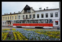 Daugavpils (Lettland) – Russische Straßenbahnatmosphäre -3
