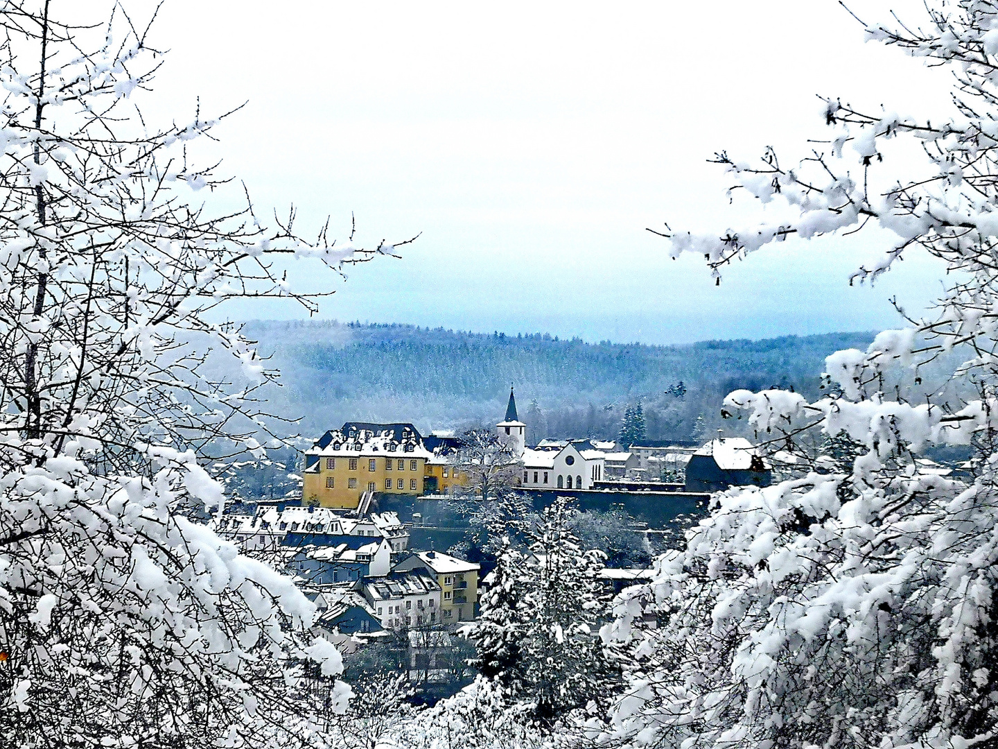 Dauner Burg im Winterfell 