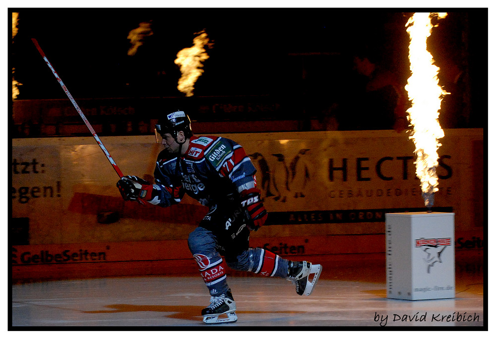 Dave McLlwain, Kapitain der Kölner Haie und Kölns Sportler des Jahres 2007