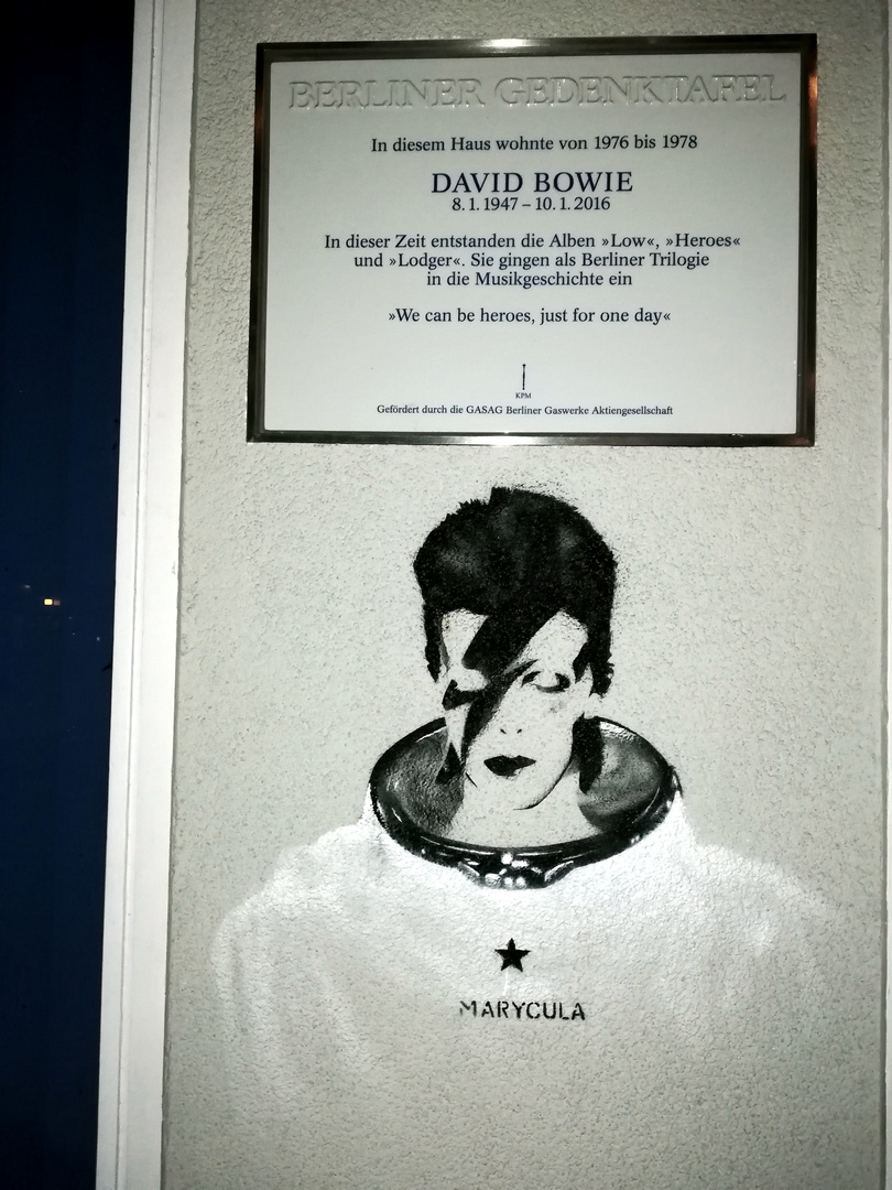 David Bowie, es war einmal in Schöneberg