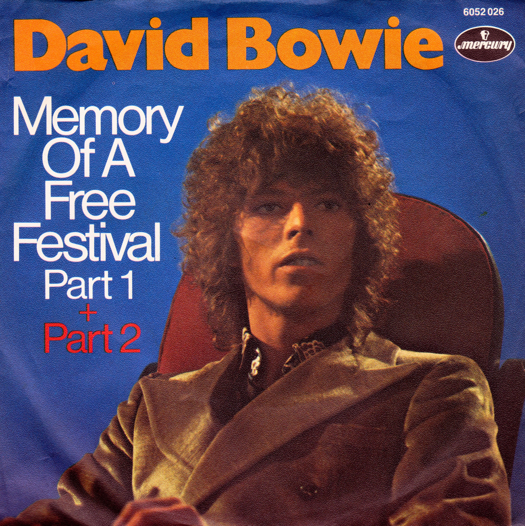 David Bowie, Memory of a free festival 