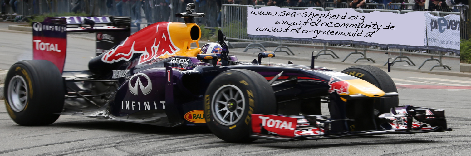 David Coulthard Infinity Red Bull