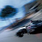 David Coulthard, McLaren Mercedes, turns to Monaco tunnel