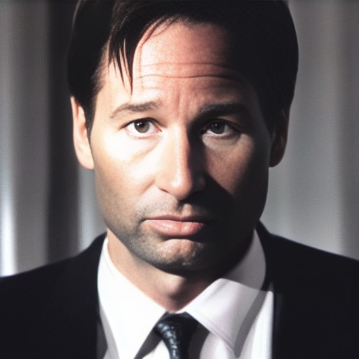 David Duchovny by AI