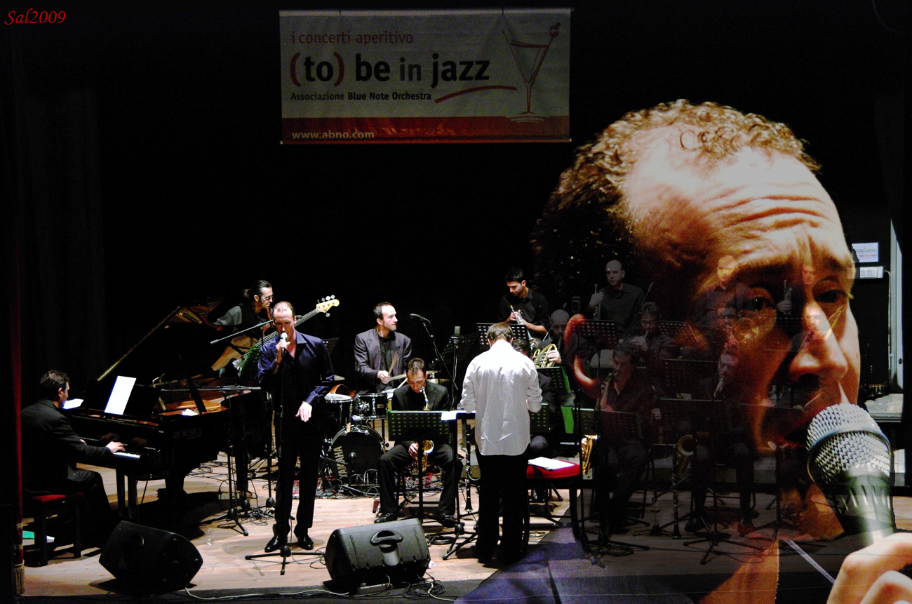 David Linx with the great Orchestra Jazz della sardegna