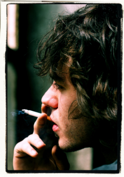 David Smoking