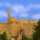 "David's Tower" in Jerusalem's old city wall.