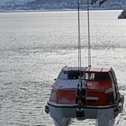 Davit mit Rettungsboot der AIDAcara