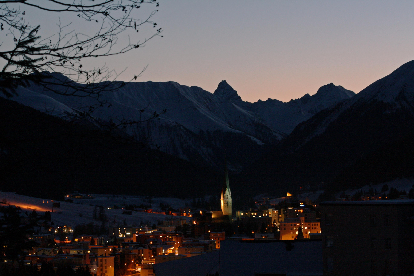 Davos by Night