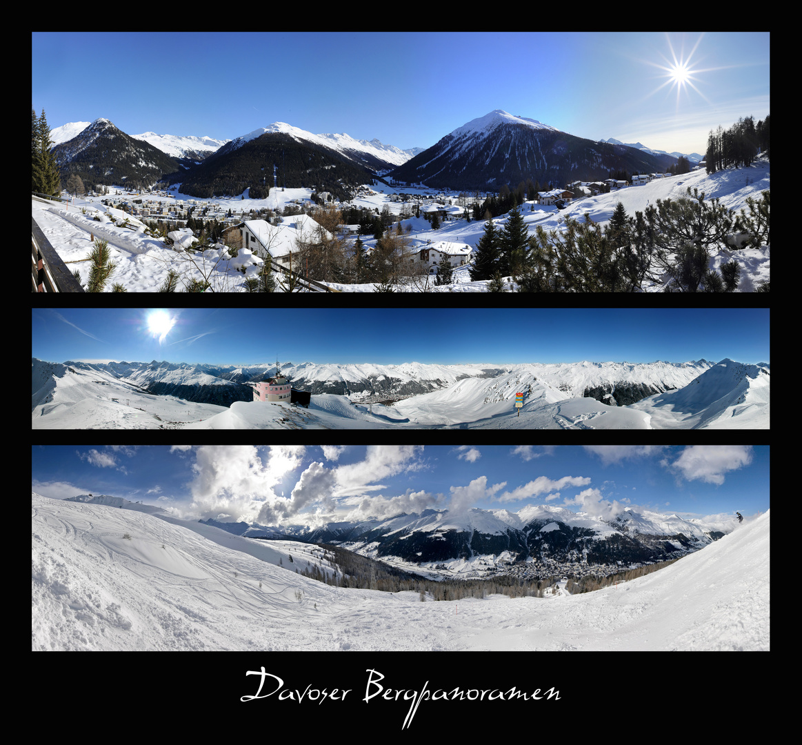 Davoser Bergpanoramen