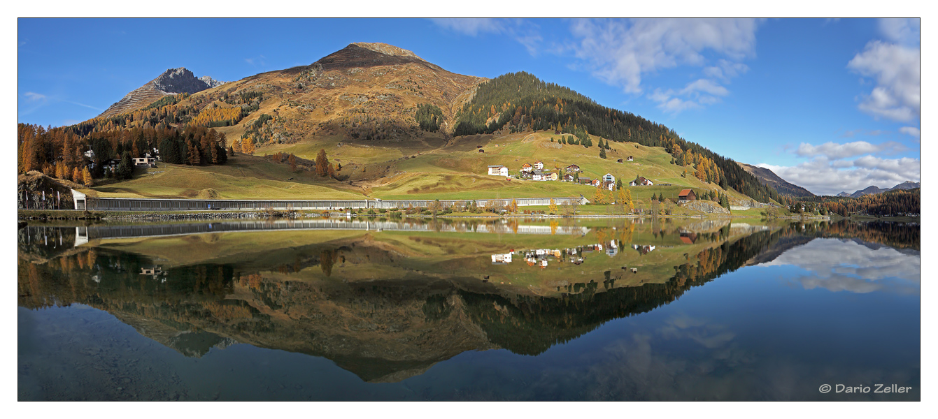 Davosersee im Herbst