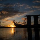 Dawn at Marina Bay