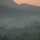 Dawn in Borobudur