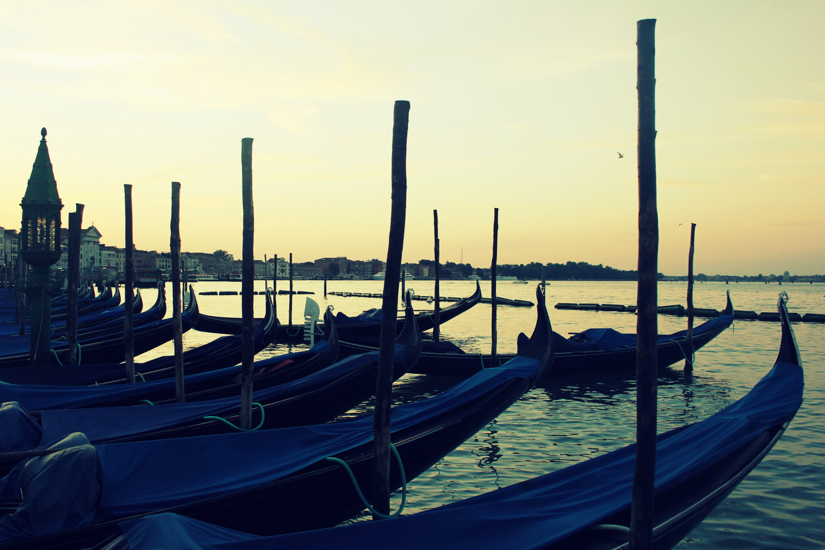 Dawn in Venice.