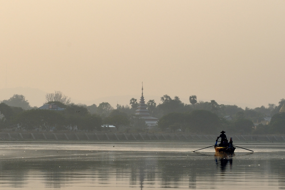 Dawn near Amarapura