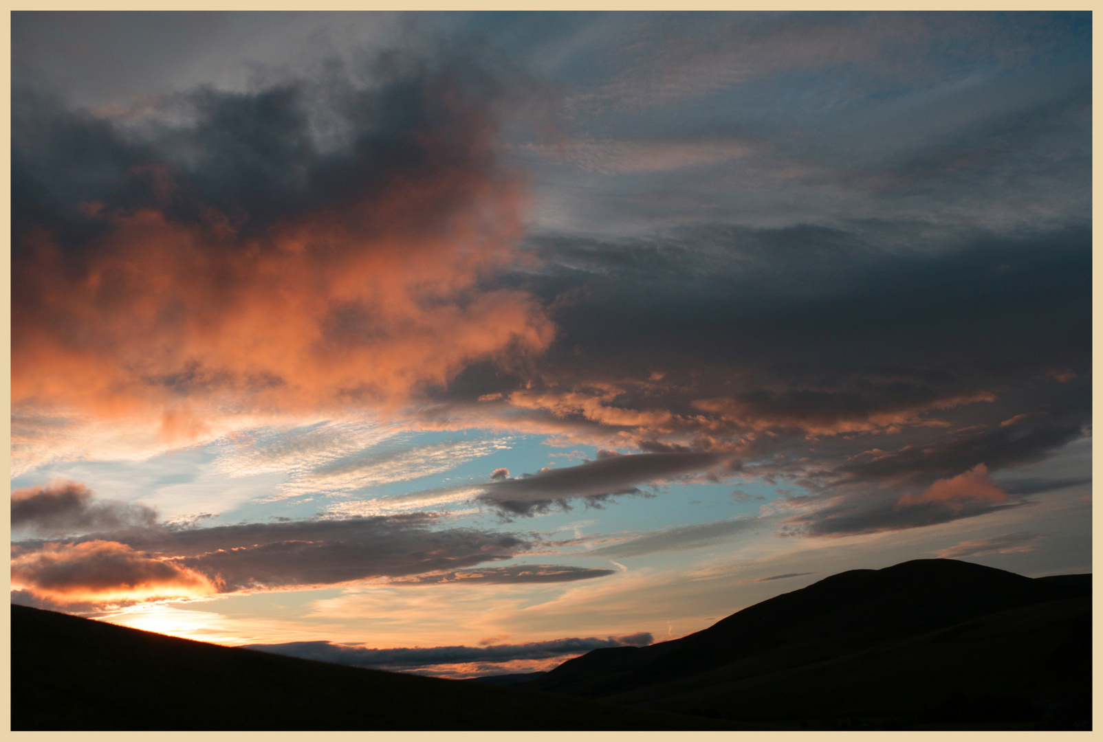 dawn over yeavering bell 1