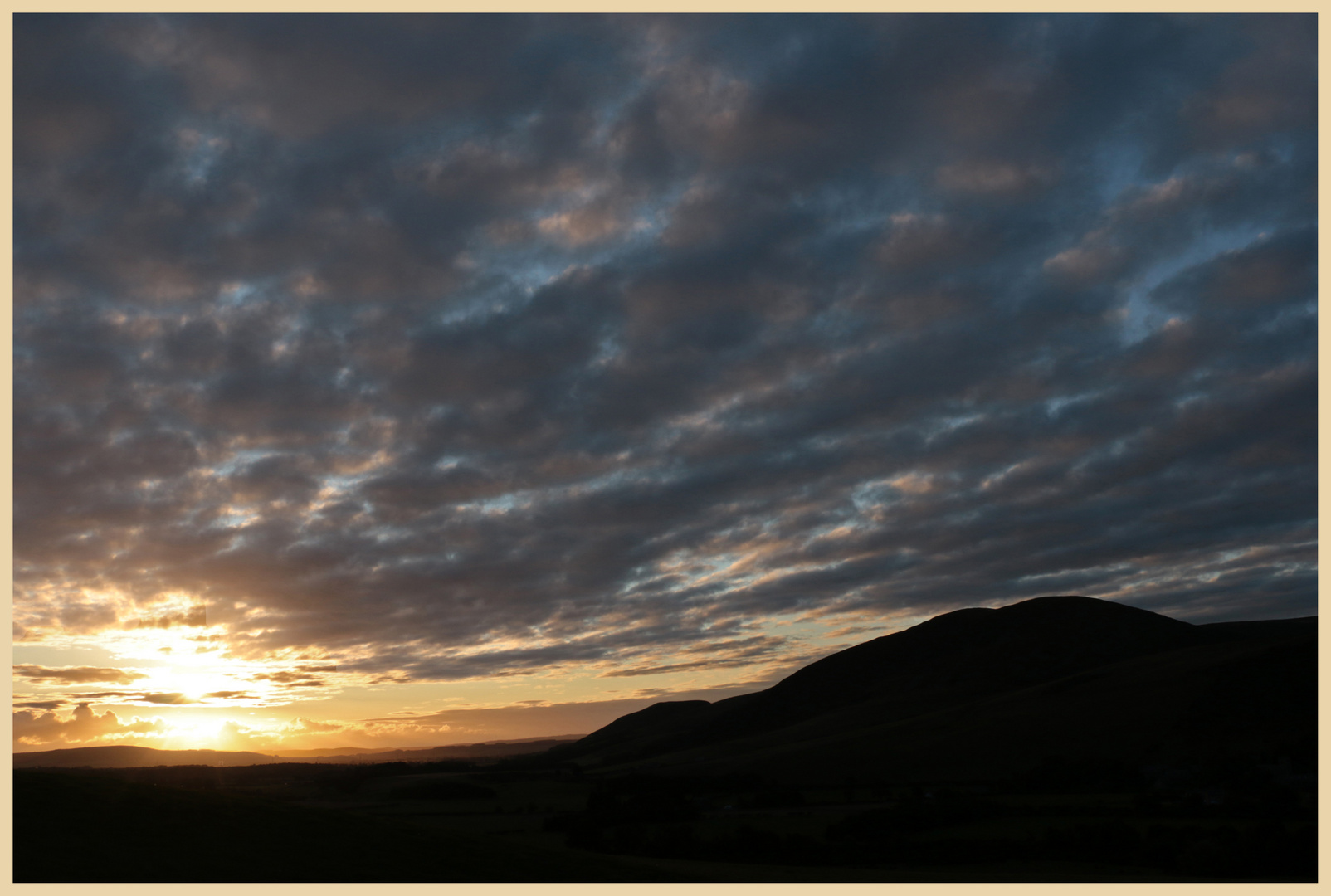 dawn over yeavering bell 8