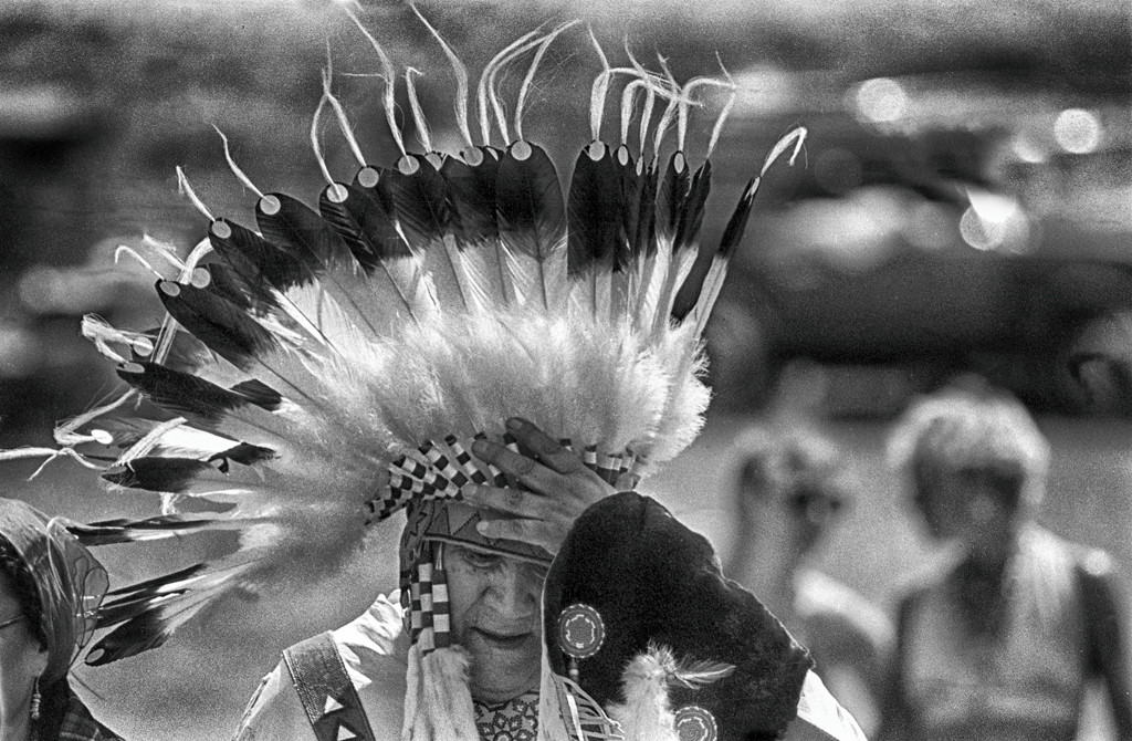 Dawning the Headdress to Find Pow Wow Highway