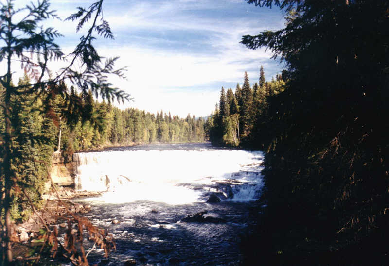 Dawson Falls, in der Nähe des Wells Gray Provincial Park