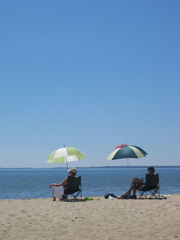 day at beach