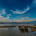 Day end on Lak lake