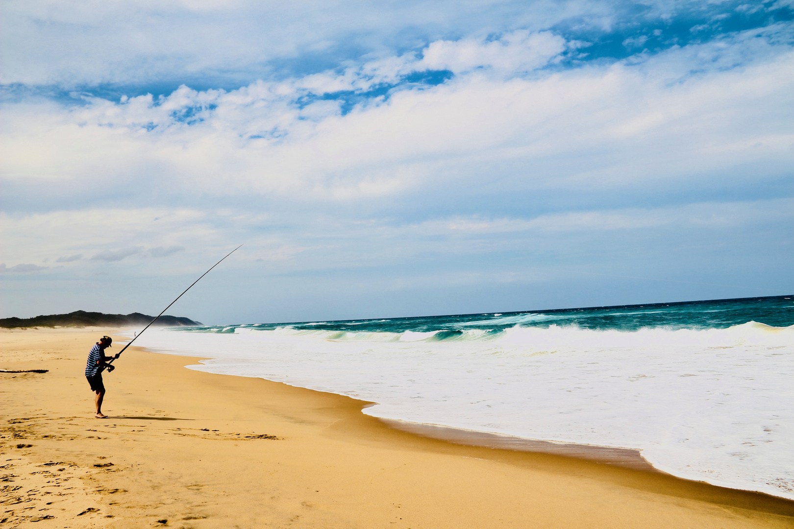 Day on beach